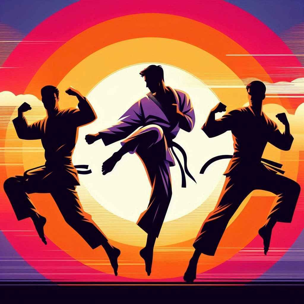 Karate Taekwondo atau Kungfu