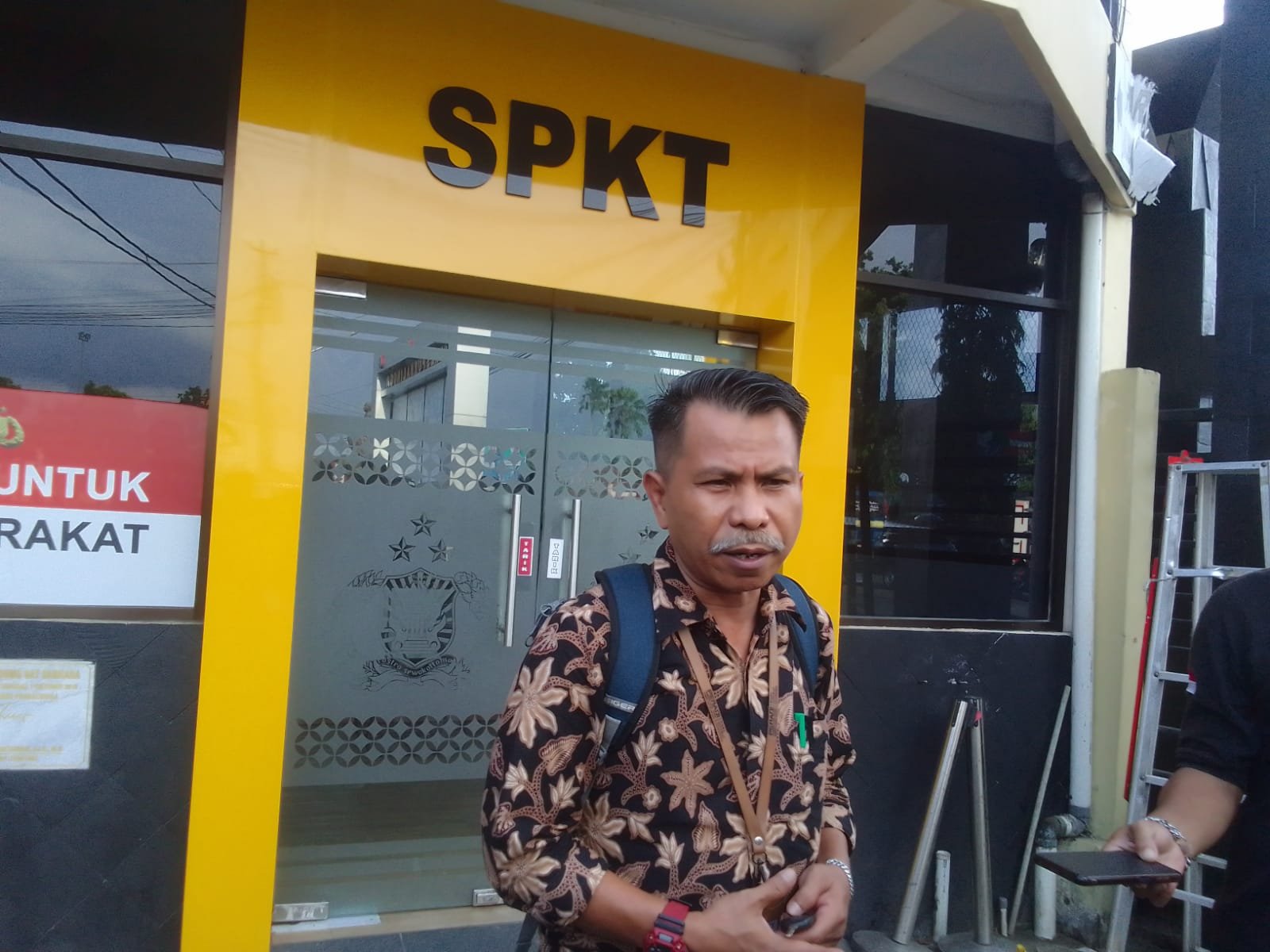 Ketua DPRD Purbalingga HR Bambang Irawan diperiksa Polres