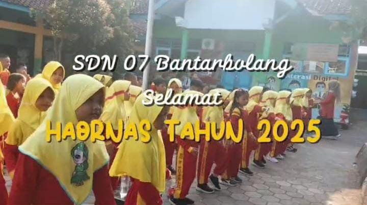 Siswa-Siswi SDN 07 Bantarbolang Pemalang Gelar Senam Indonesia Sehat dalam Rangka Peringatan Haornas