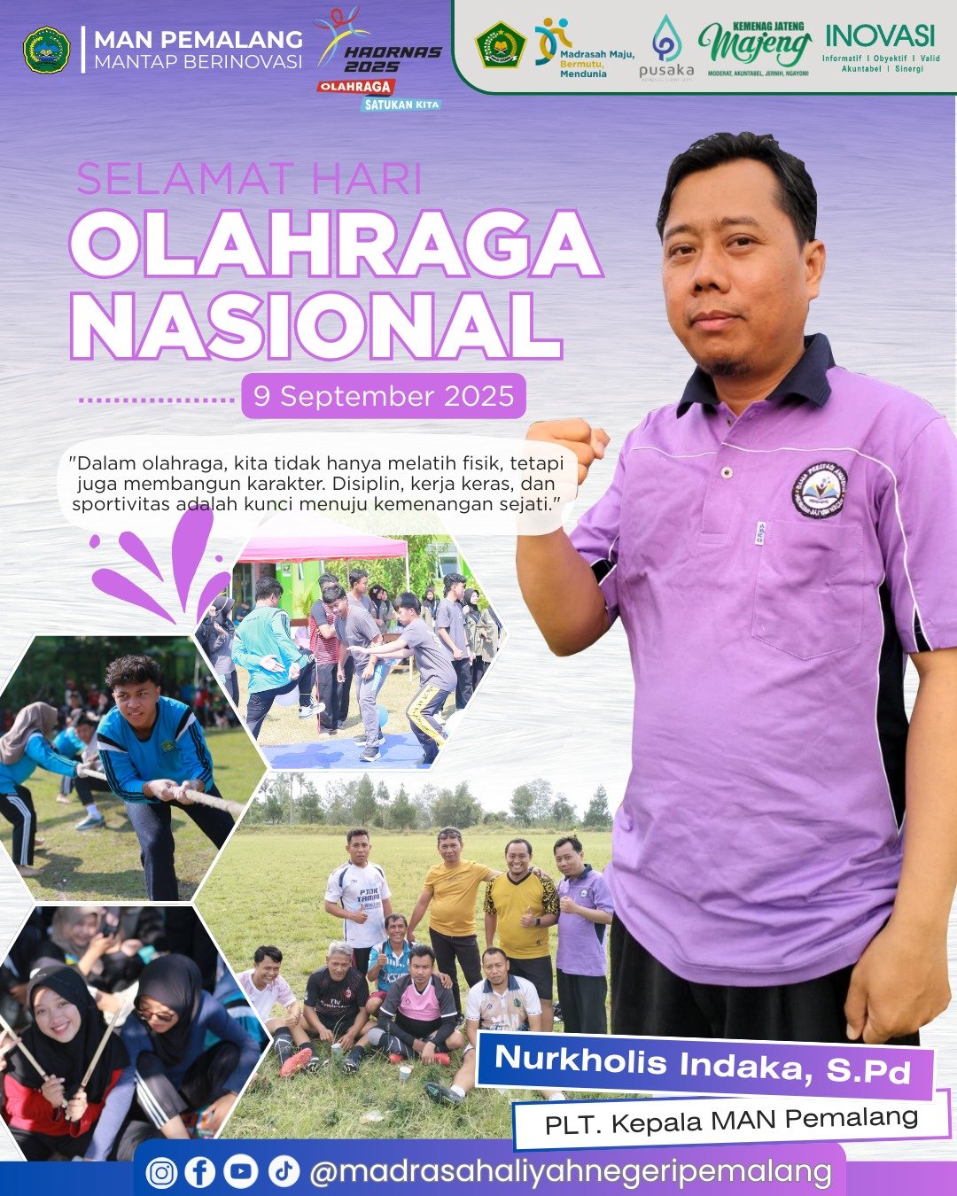 Madrasah Aliyah Negeri Pemalang Gelar Olimpiade Peringati HAORNAS ke-42