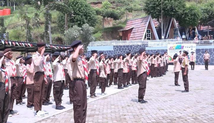Jambore Pendidikan Kesetaraan Tingkat Kabupaten Pemalang 2025 Digelar di Bukit Tangkeban
