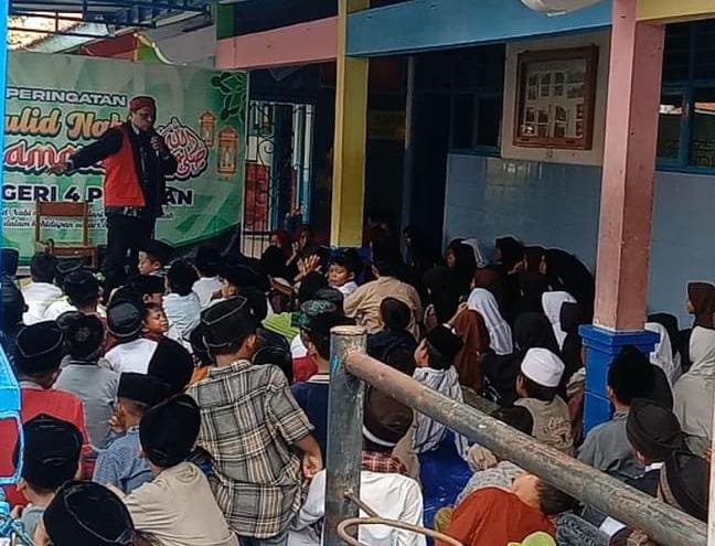 Peringatan Maulid Nabi Muhammad , SAW. SDN 04 Pelutan Pemalang