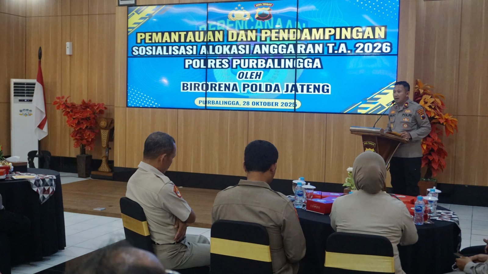 Polres Purbalingga Sosialisasikan Alokasi Anggaran Tahun 2026