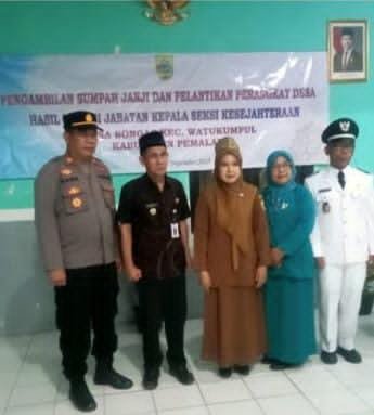 5 Desa Di Kecamatan Watukumpul Adakan Pelantikan Perangkat Desa Hasil Mutasi Tahun 2025
