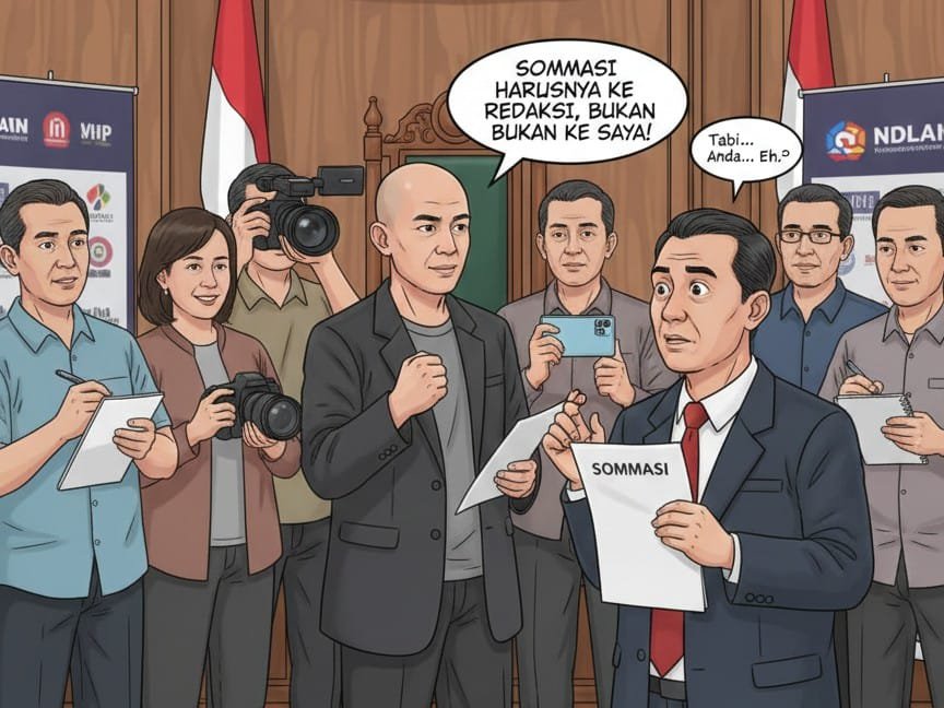 Wartawan Widhi Tolak Somasi Kedua Advokat SW, Tegaskan Prosedur Pers Diabaikan