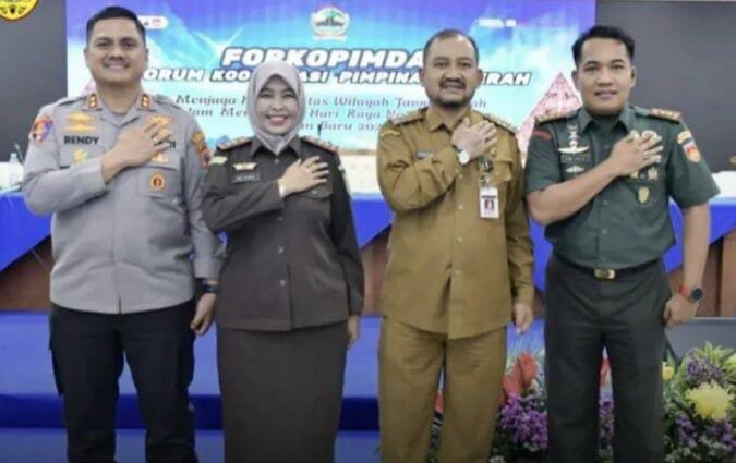 Rakor Jelang Nataru Tahun 2026 di Semarang ” Perkuat Koordinasi Keamanan