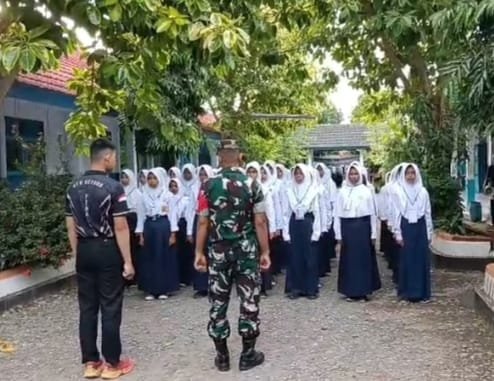 Babinsa Koramil 02/Taman Pelopor Pembentukan Karakter Nasionalisme Sejak Dini
