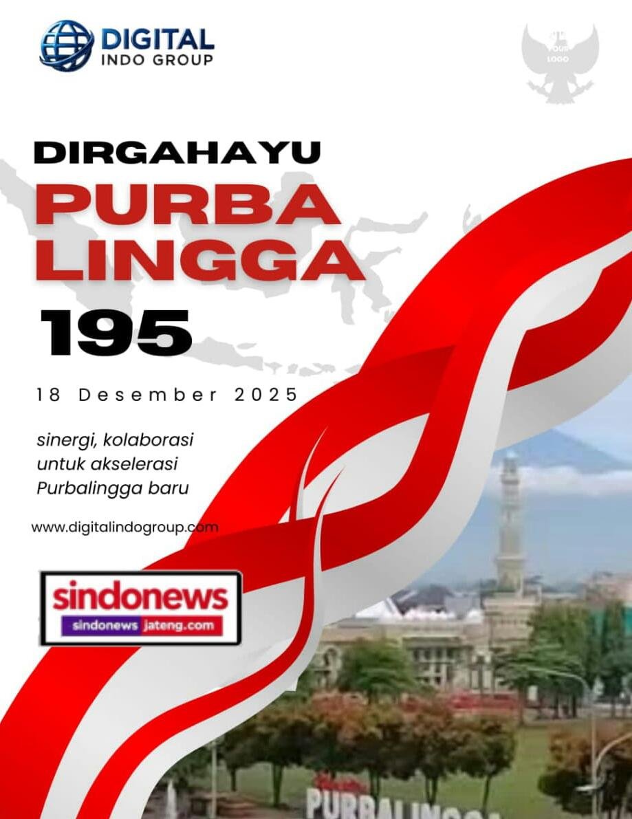 Media SINDO NEWS JATENG Mengucapkan “Dirgahayu Ke 195 Tahun Purbalingga, PEWRWIRA”