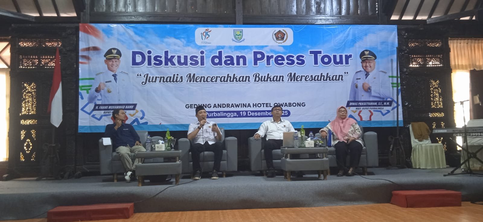 Forum “Jurnalis Mencerahkan” di Purbalingga Meledak, Sertifikat Diperdebatkan, Kompetensi Wartawan Diseret ke Meja Sidang