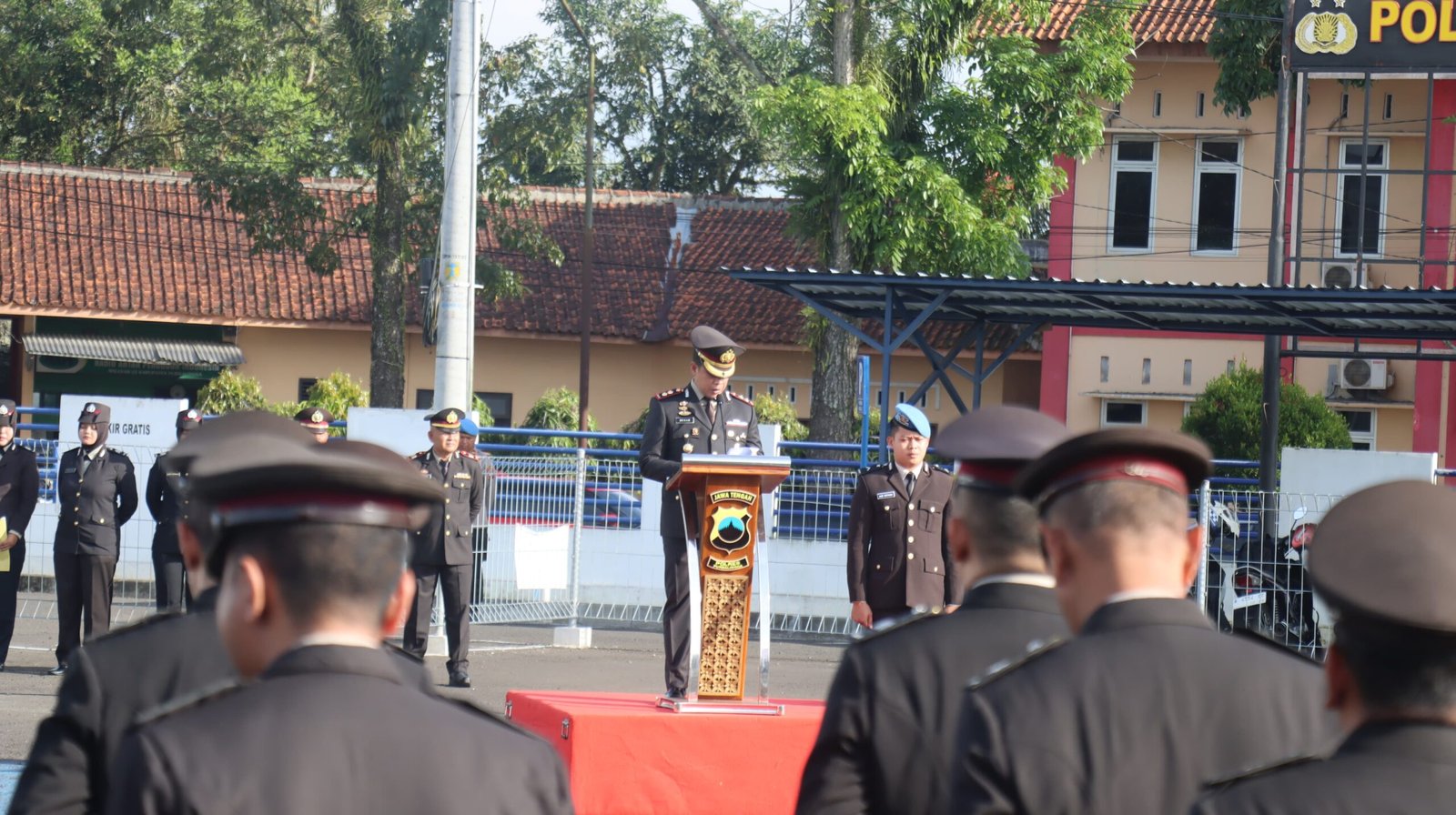 Polres Purbalingga Gelar Upacara Hari Bela Negara ke-77, Kapolres Bacakan Amanat Presiden