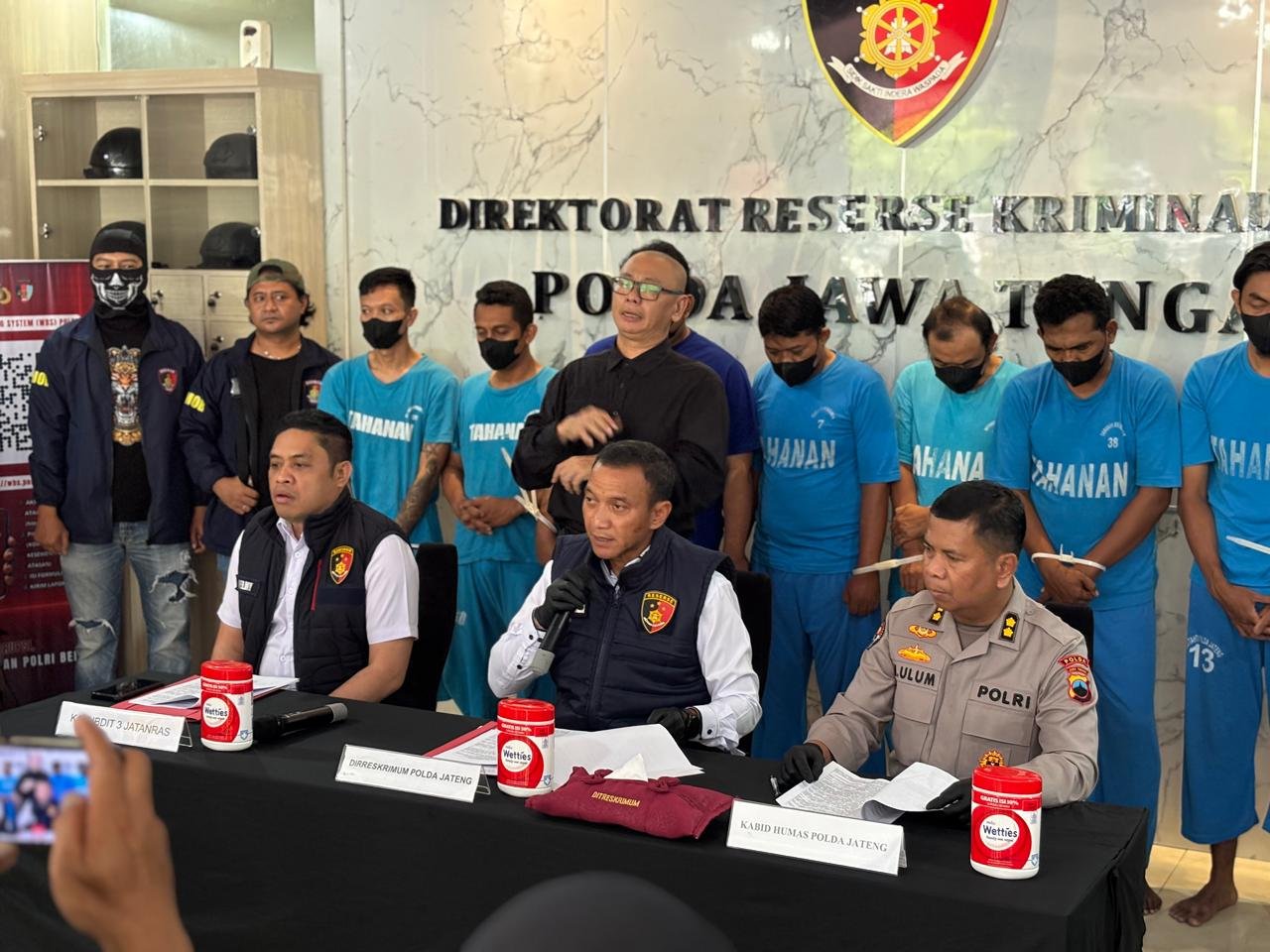 Polda Jateng Ungkap Sindikat Penipuan dan Penggelapan Mobil Rental Modus palsukan KTP