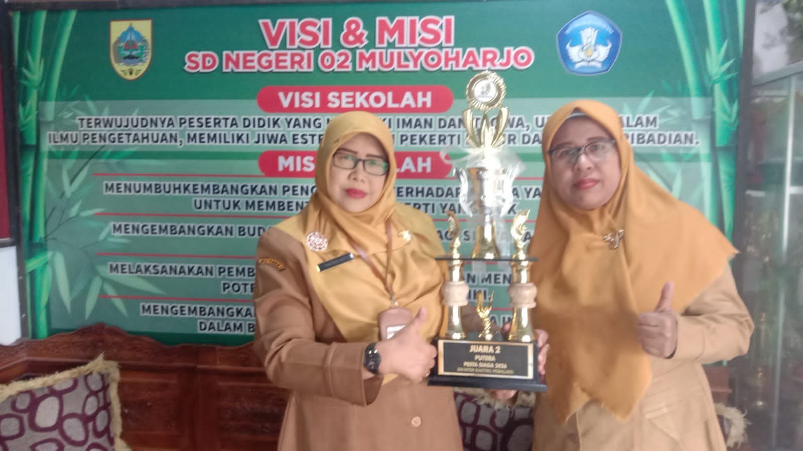 Barung Putra SDN 02 Mulyoharjo Pemalang Raih Juara 2 Pesta Siaga Kwartir Ranting Pemalang Tahun 2026