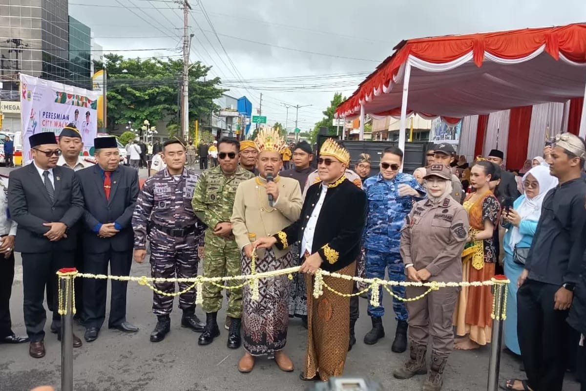 Dandim 0711/ Pemalang Hadiri Peresmian City Walk