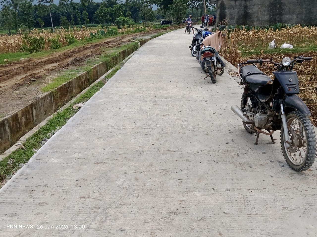 Dugaan Pelanggaran Aturan Menguat di Majatengah, Jalur Irigasi Disulap Jadi Jalan Kandang Ayam