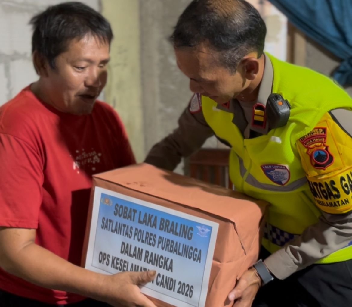 Satlantas Polres Purbalingga Peduli Korban Kecelakaan Lalu Lintas
