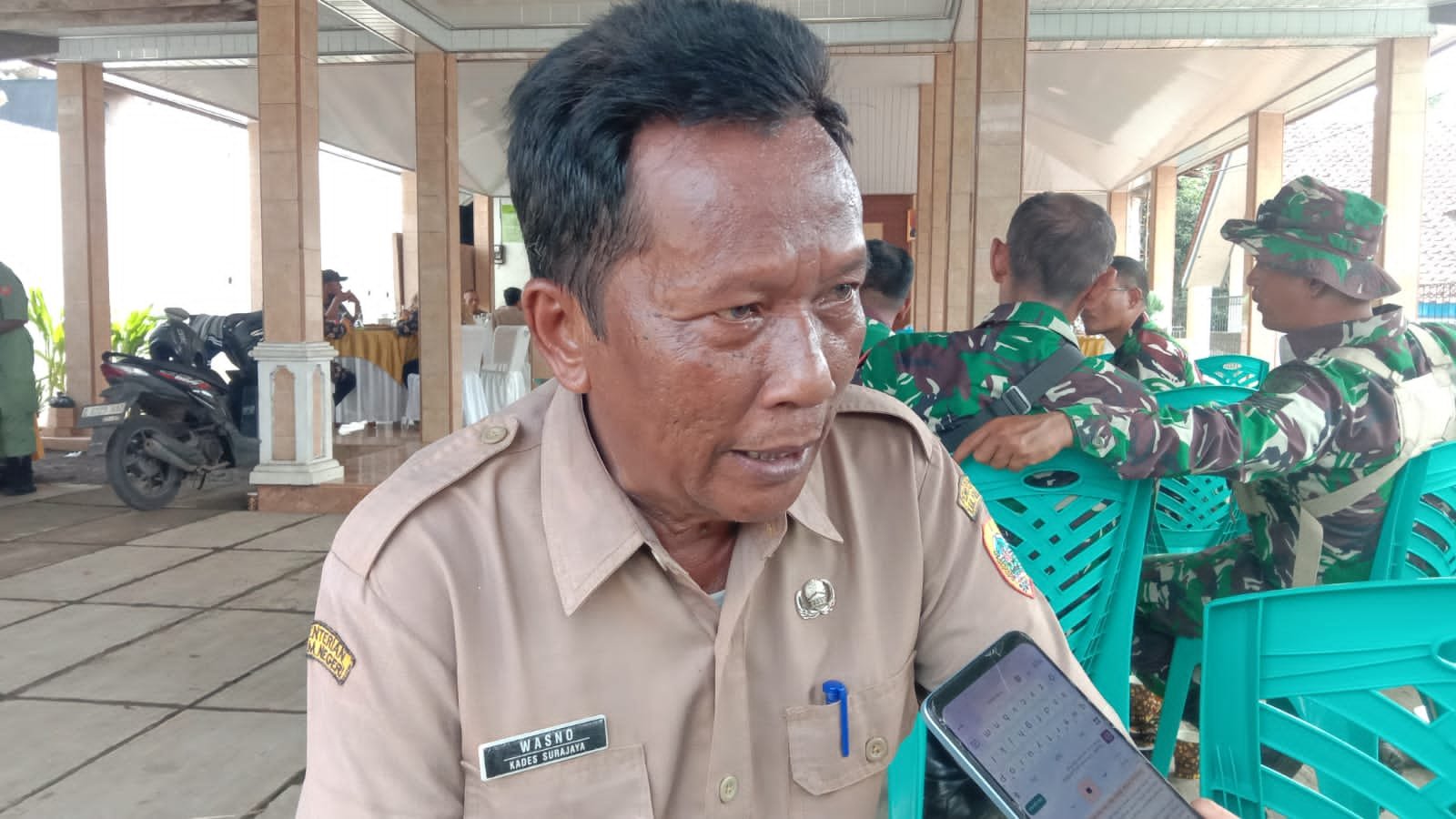 Kepala Desa Surajaya Ucapkan Terimakasih Kepada Pemkab Pemalang dan Dandim 0711/ Pemalang