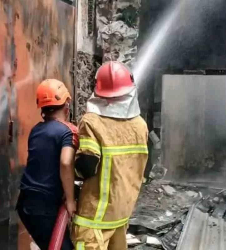 Tragedi Kebakaran Bengkel Motor di Moga Pemalang