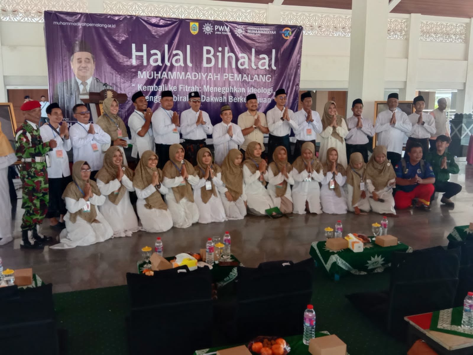Halal Bihalal Muhammadiyah Pemalang ” Kembali Ke Fitrah Meneguhkan Ideologi Menggembirakan Dakwah Berkembang “