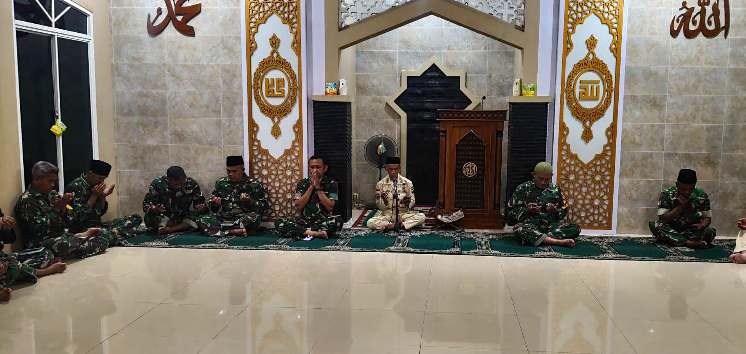 Komandan Kodim 0711/Pemalang Beserta Jajaran Adakan Kegiatan Doa Bersama, Panjatkan Untuk Keselamatan Seluruh Prajurit TNI yang Bertugas
