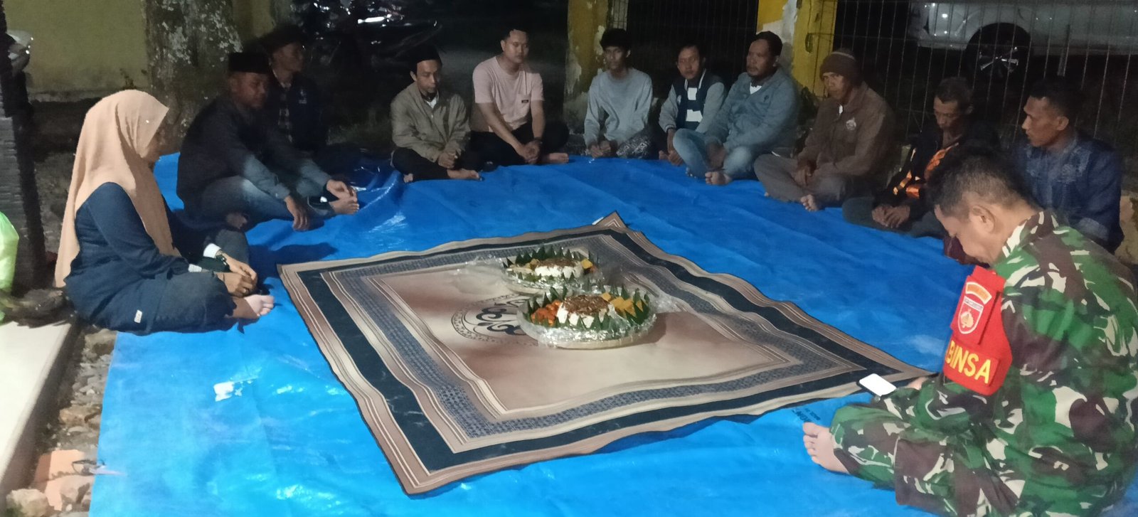 Tasyakuran Awal Pembangunan Koperasi Merah Putih di Desa Jebed Utara Danramil Taman Hadir