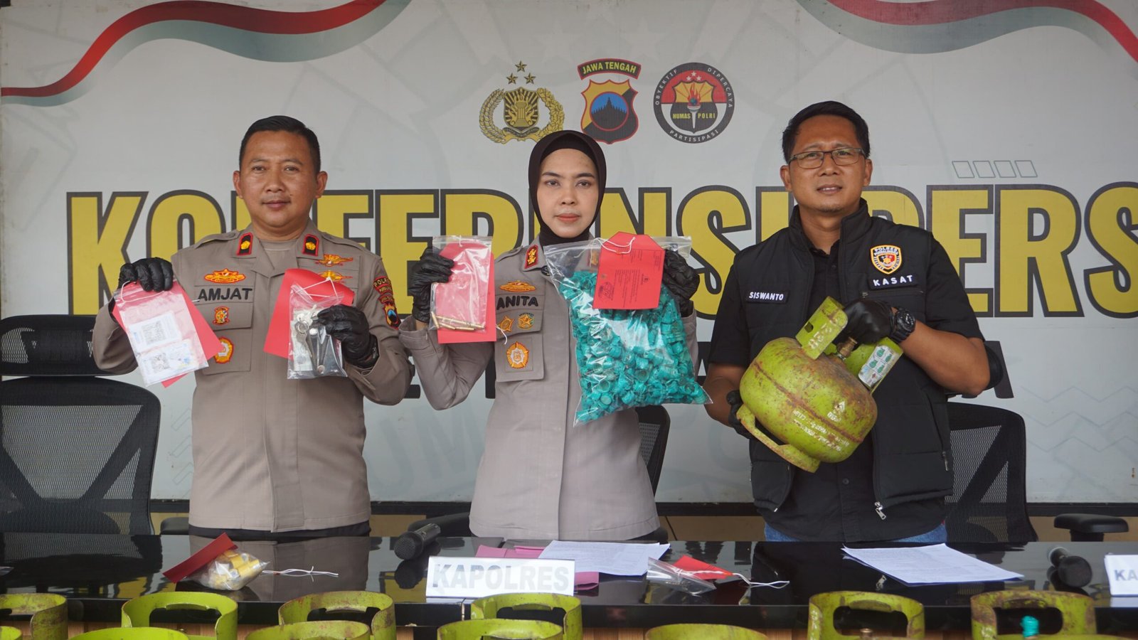 Polres Purbalingga Ungkap Kasus Penyalahgunaan LPG dan BBM Subsidi