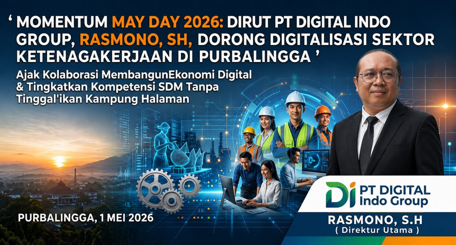 Hadapi Era Digital, Dirut Digital Indo Group Soroti Pentingnya Upskilling Pekerja