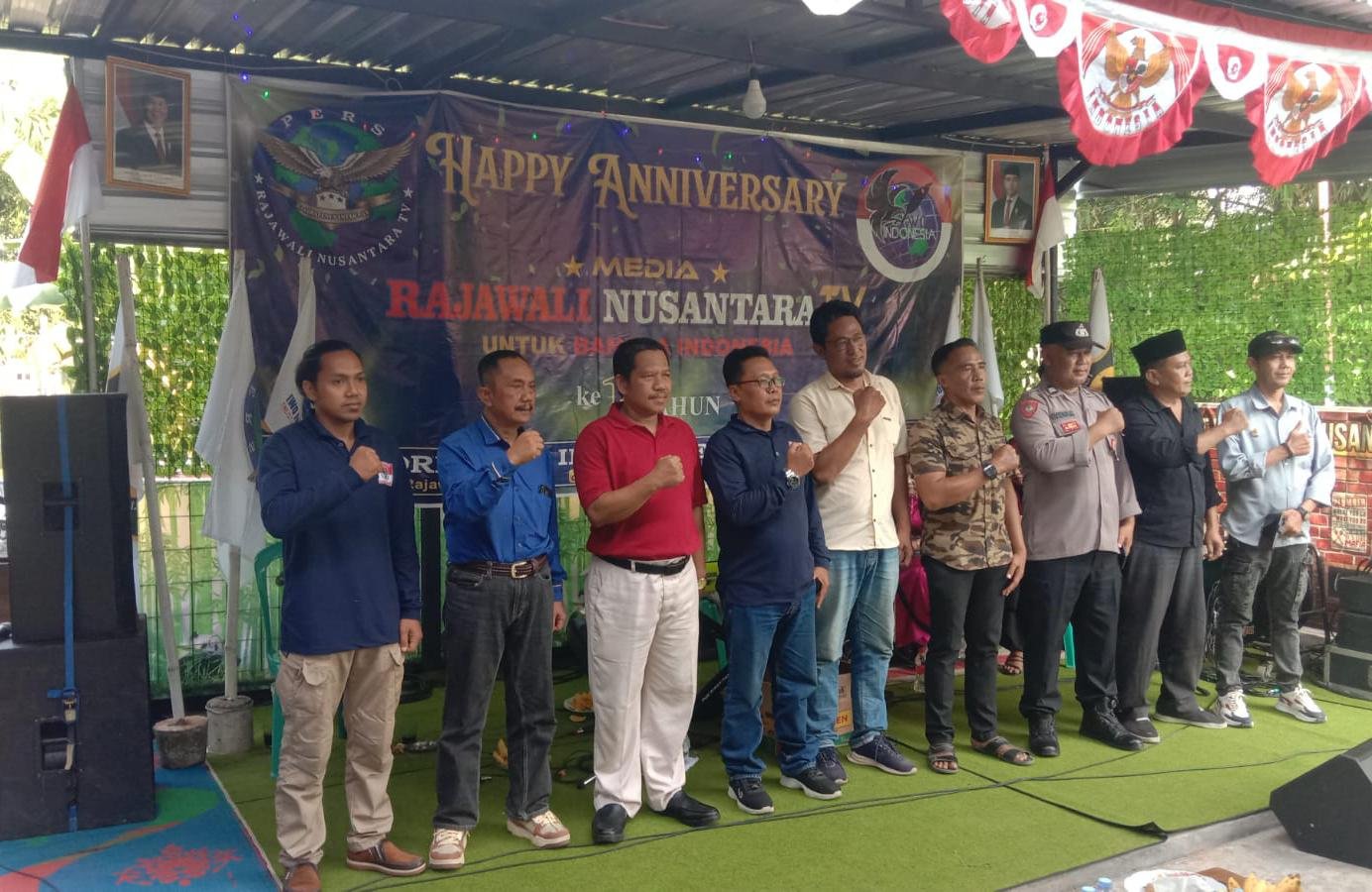 Happy Anniversary ke-1 Tahun Media Rajawali Nusantara TV, Perkuat Sinergi dengan Pemerintah dan Masyarakat