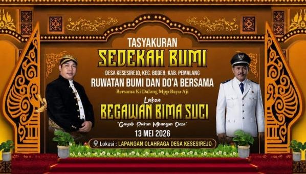 Sedekah Bumi Desa Kesesirejo Bodeh Pemalang
