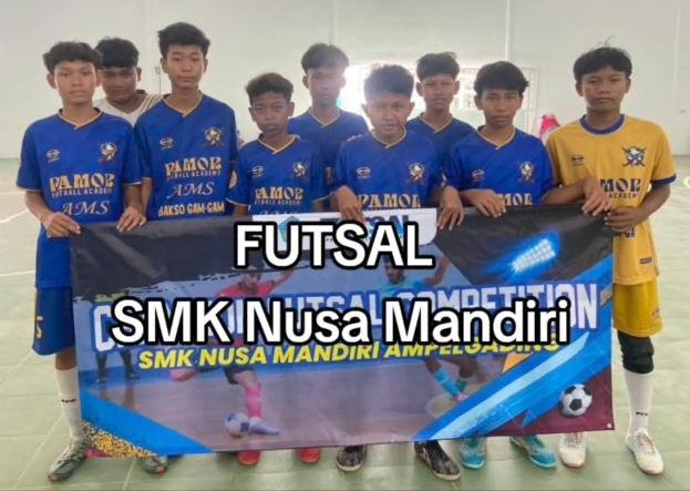 SMK Nusa Mandiri Pemalang Rayakan HUT Ke 13 Adakan Lomba Futsal