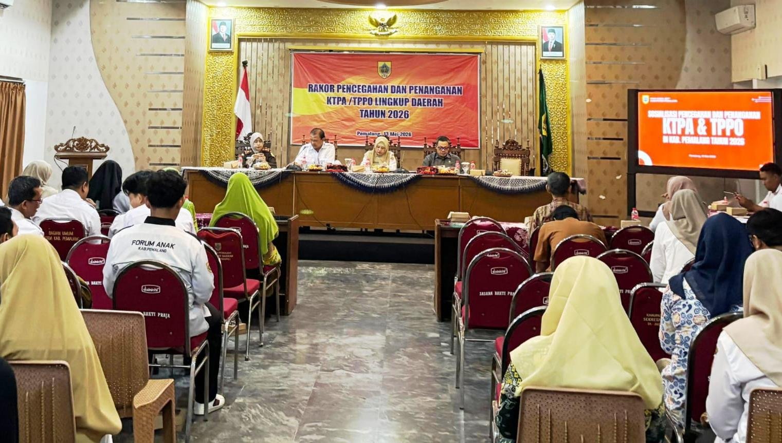 Rakor Pencegahan KTPA Dan TPP0 Kabupaten Pemalang 2026