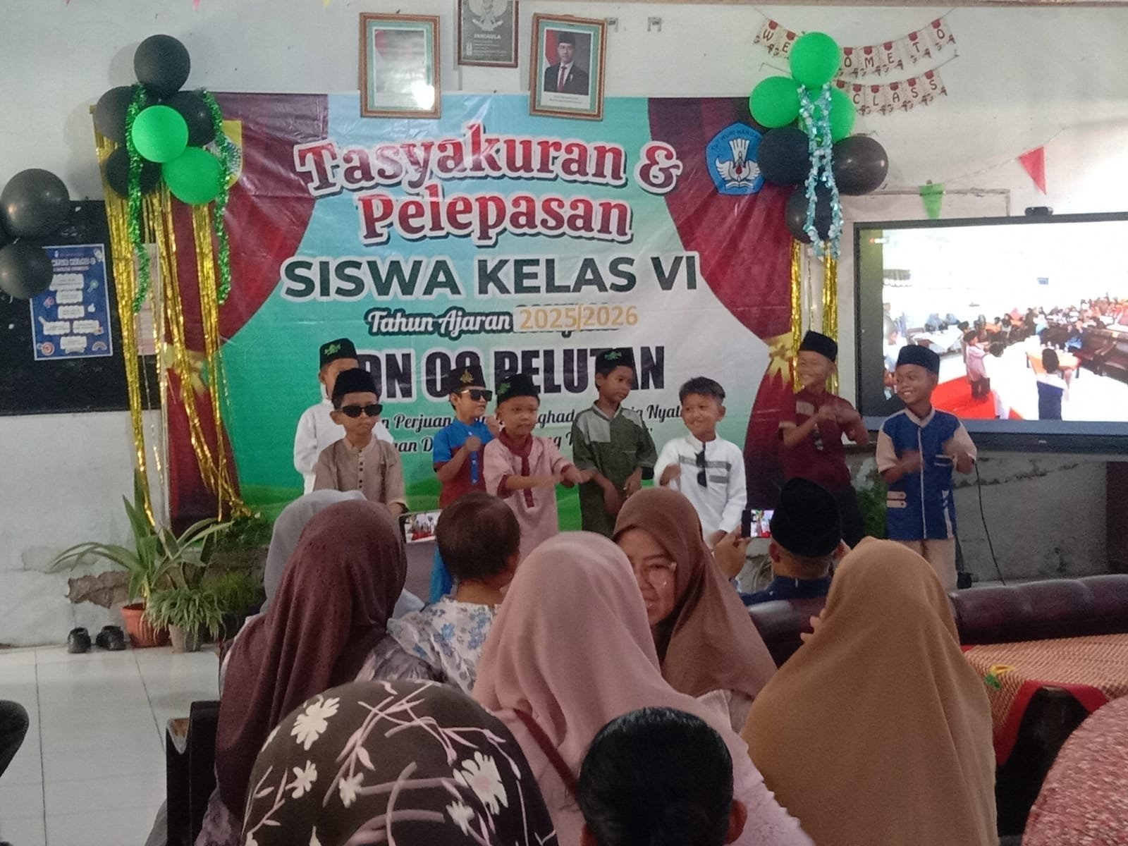 Tasyakuran Pelepasan Siswa- Kelas VI Tahun Ajaran 2025 – 2026 SDN 08 Pelutan Pemalang