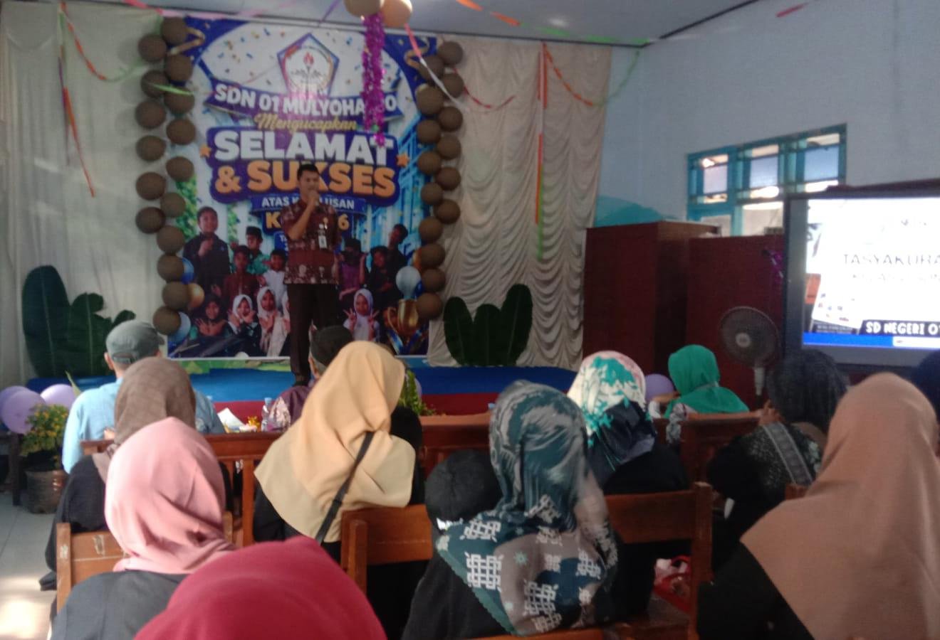 Tasyakuran Kelulusan Kelas VI SDN 01 Mulyoharjo Pemalang