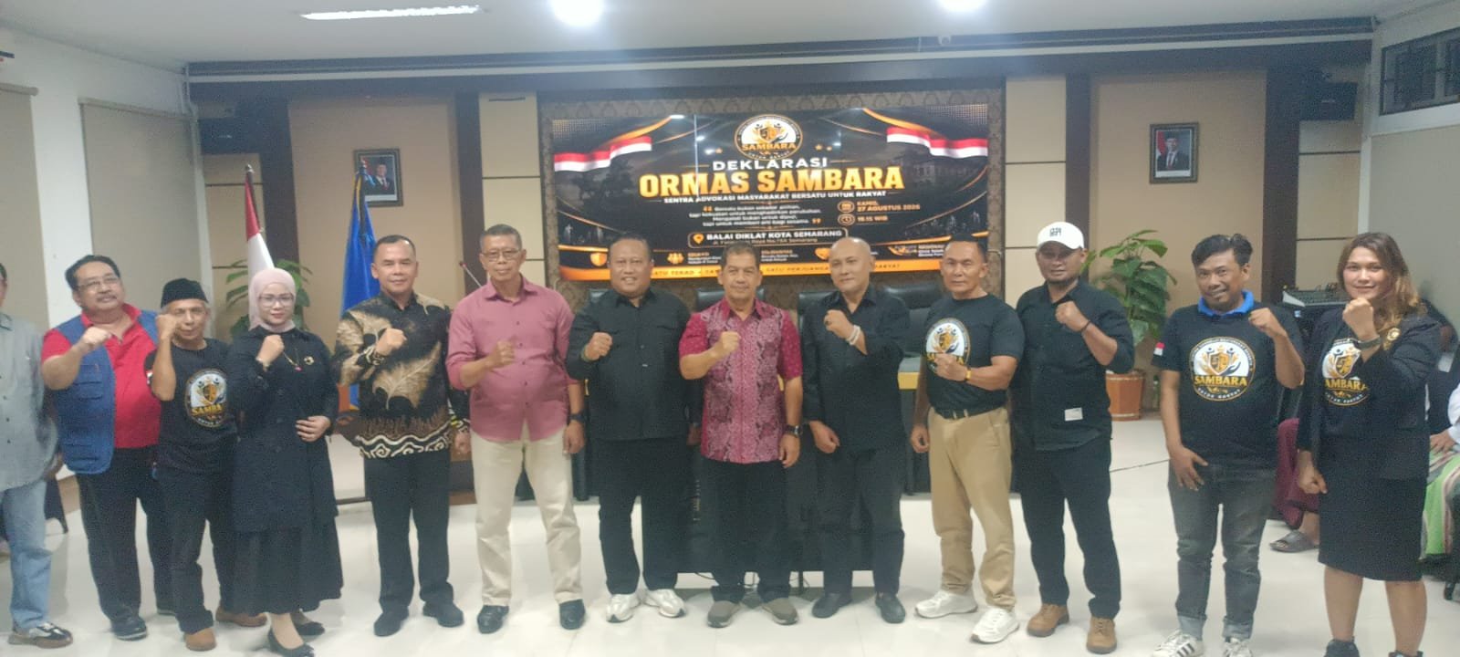SAMBARA Resmi Dideklarasikan di Semarang, Tegaskan Komitmen Kawal Aspirasi dan Kepentingan Rakyat
